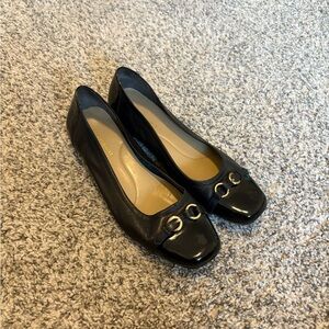 Easy Spirit Black Flats